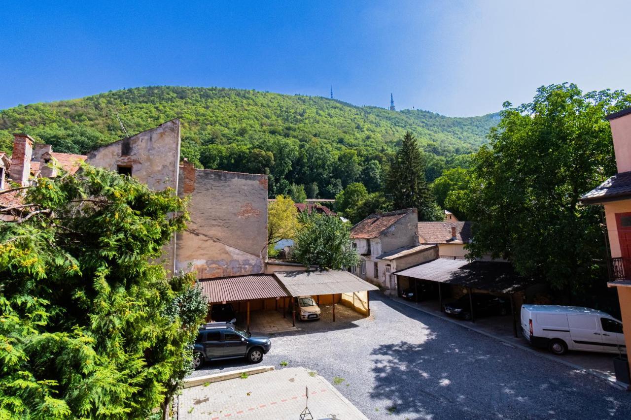 Black Gate - Quiet Studio In The Heart Of Old Town With Free Private Secured Parking Брашов Екстер'єр фото